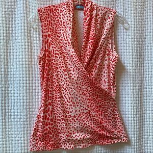 J McLaughlin Catalina cloth wrap top